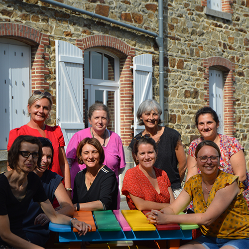 équipe éducative de l'école Saint Patern 2022-2023 à Louvigné de Bais