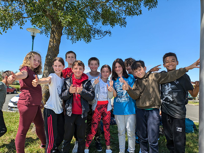 Sortie scolaire à l'île d'Oléron pour la classe des CM1-CM2