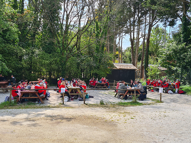 Sortie scolaire à Tropical Parc